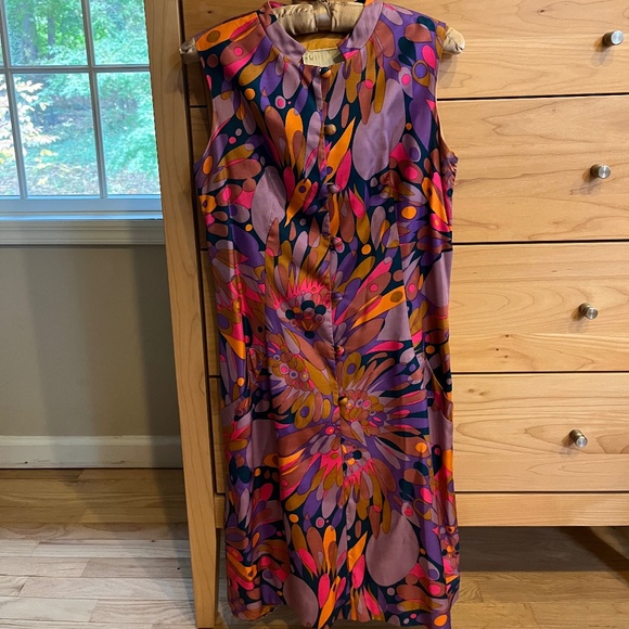 Vintage Colin Glasco midi dress - Picture 1 of 5